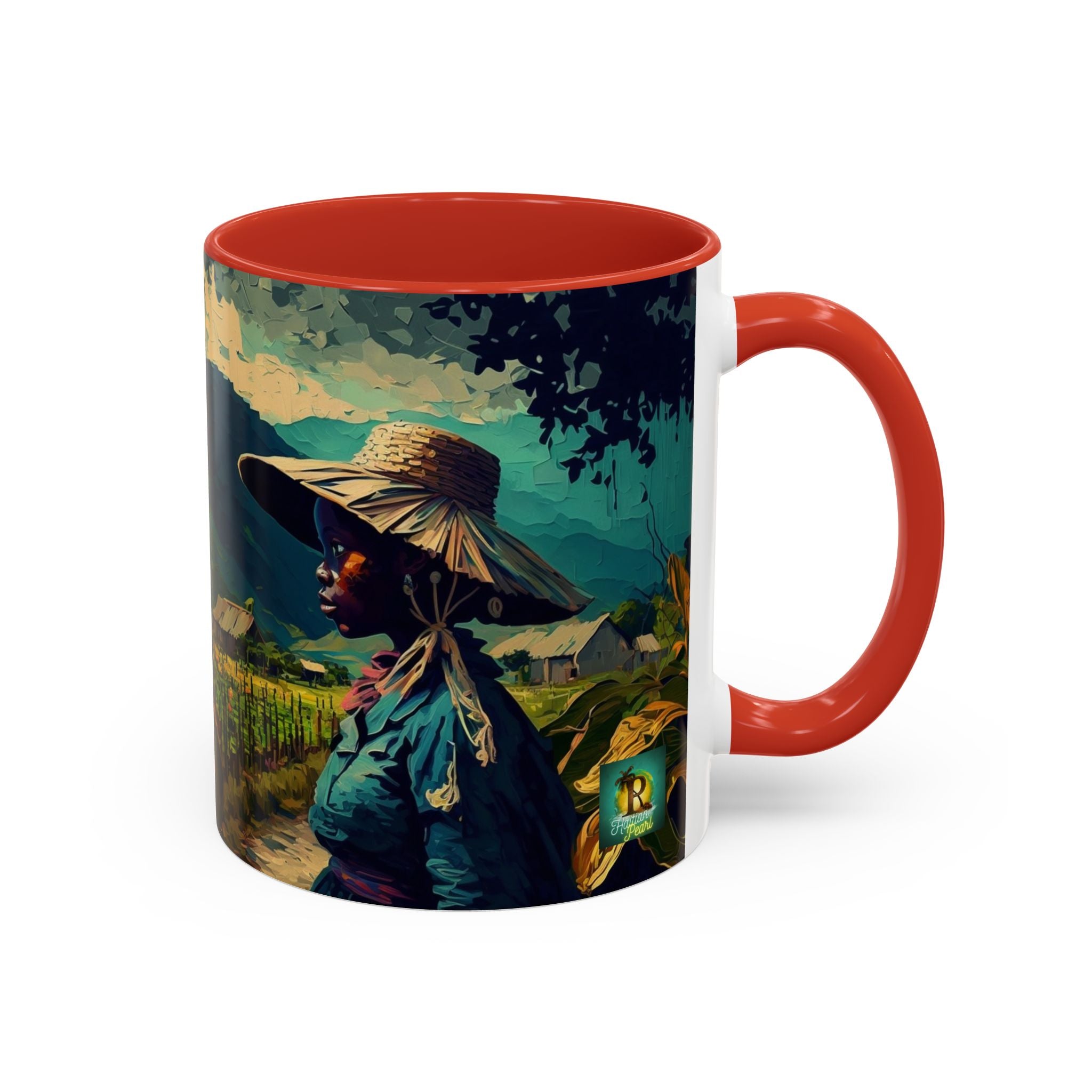 Haiti - Haitian woman farmer 11oz mug