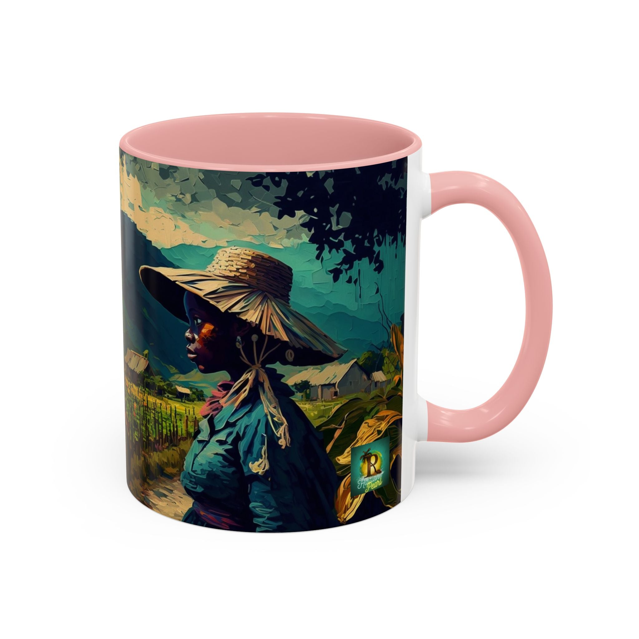 Haiti - Haitian woman farmer 11oz mug