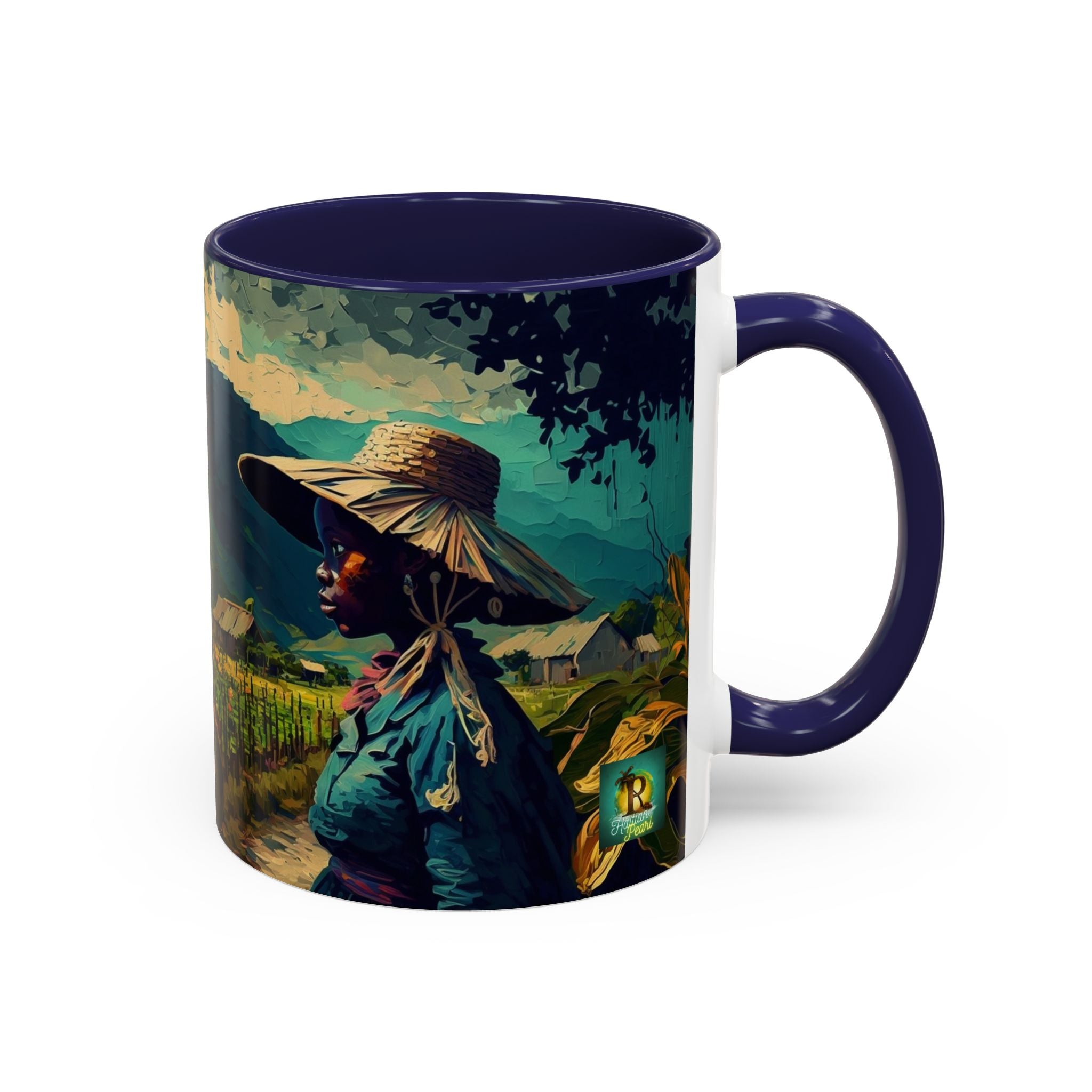 Haiti - Haitian woman farmer 11oz mug