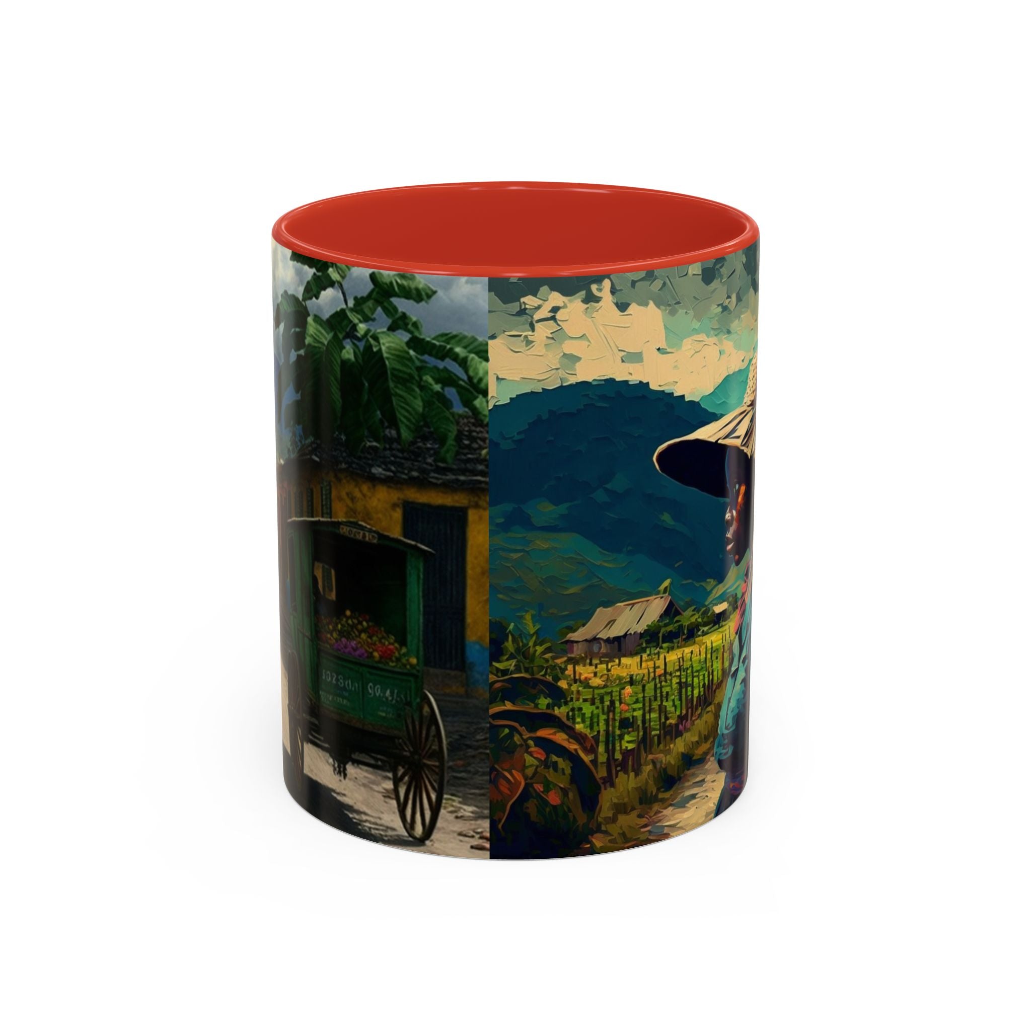 Haiti - Haitian woman farmer 11oz mug