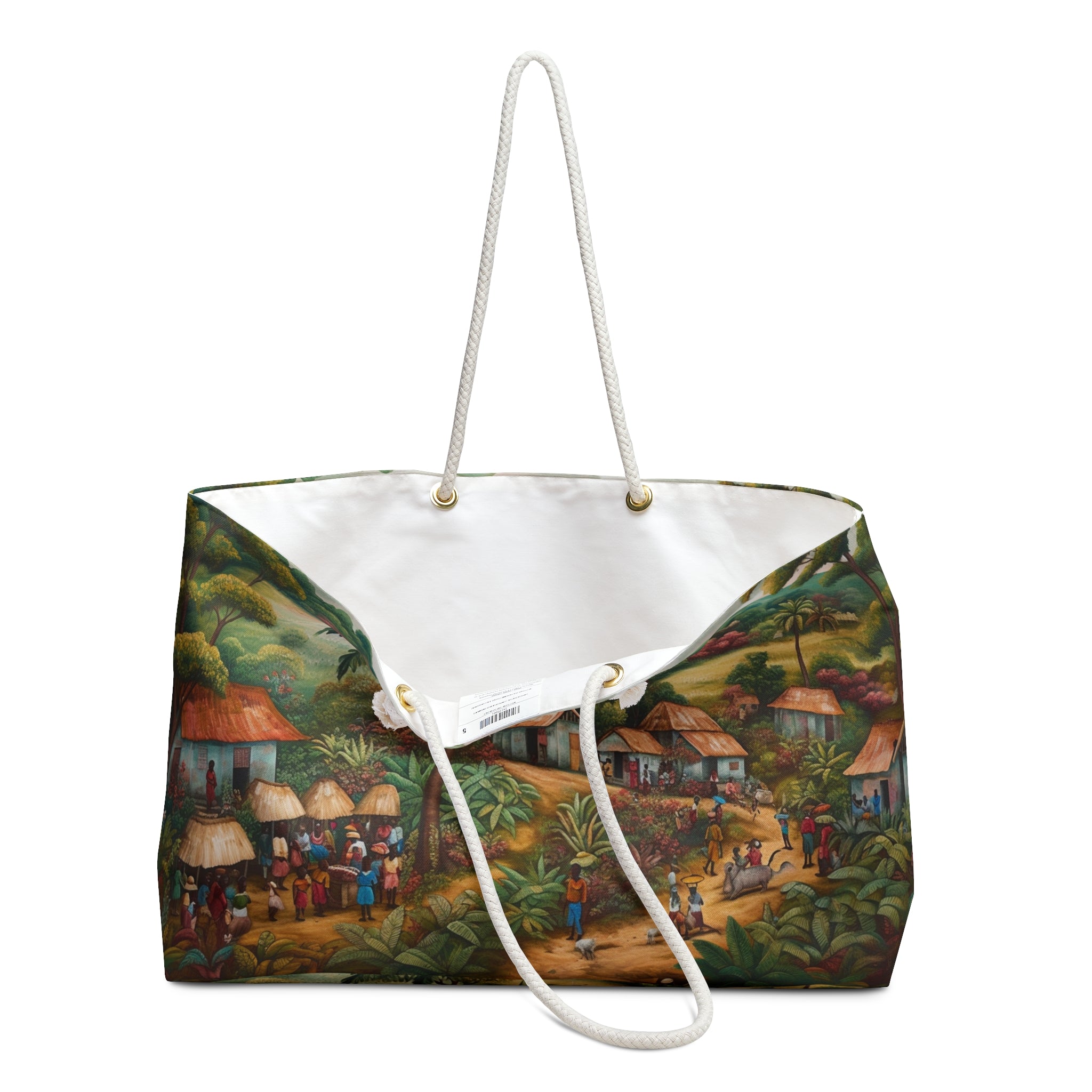 Haiti Lakay Weekender Bag — Haitian Countryside