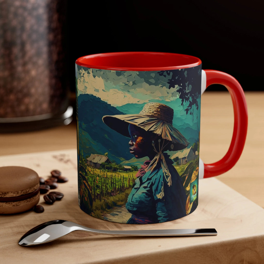 Haiti - Haitian woman farmer 11oz mug